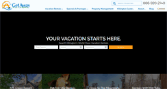 Desktop Screenshot of getaway-vacations.com